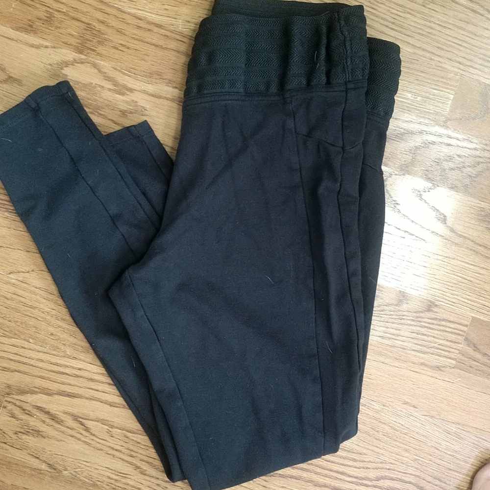 Stretchy black pants